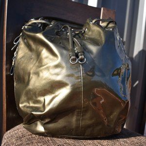 F1120-18820 Coach Marielle drawstring bucket purse with shoulder strap
